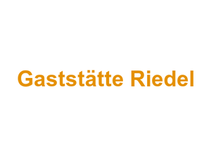 Gaststätte Riedel Logo