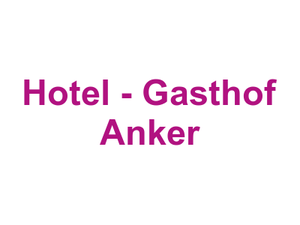 Hotel - Gasthof Anker Logo