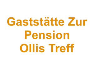 Gaststätte Zur Pension "Ollis Treff" Logo