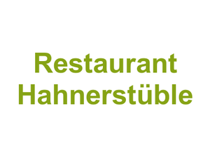 Restaurant Hahnerstüble Logo