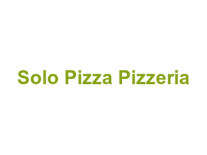 Solo Pizza Pizzeria Logo
