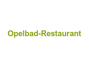 Opelbad-Restaurant Logo