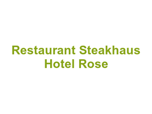 Restaurant Steakhaus Hotel Rose Logo
