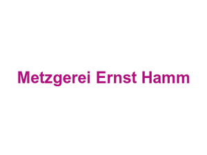 Metzgerei Ernst Hamm Logo