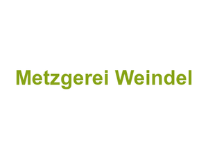 Metzgerei Weindel Logo