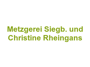 Metzgerei Siegb. und Christine Rheingans Logo