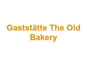 Gaststätte The Old Bakery Logo