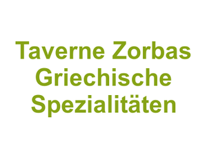 Taverne Zorbas Griechische Spezialitäten Logo