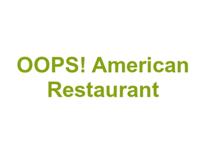 OOPS! American Restaurant Logo