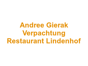 Andree Gierak Verpachtung Restaurant Lindenhof Logo