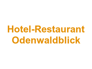 Hotel-Restaurant Odenwaldblick Logo