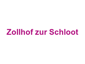 Zollhof zur Schloot Logo