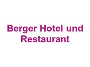 Berger Hotel und Restaurant Logo