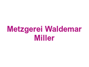 Metzgerei Waldemar Miller Logo