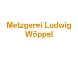 Metzgerei Ludwig Wöppel Logo