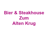 Bier & Steakhouse Zum Alten Krug Logo