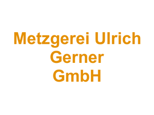 Metzgerei Ulrich Gerner GmbH Logo