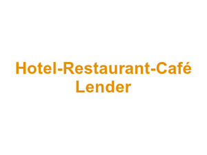 Hotel-Restaurant-Café Lender Logo