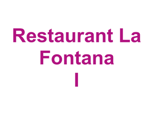 Restaurant La Fontana I Logo