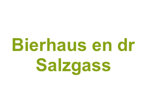 Bierhaus en d'r Salzgass Logo
