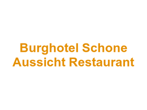 Burghotel Schone Aussicht Restaurant Logo