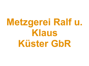 Metzgerei Ralf u. Klaus Küster GbR Logo
