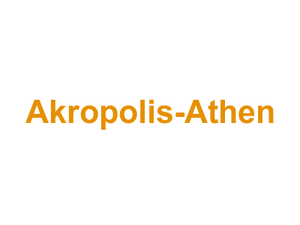 Akropolis-Athen Logo