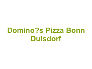 Domino’s Pizza Bonn Duisdorf Logo