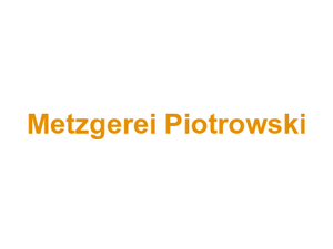 Metzgerei Piotrowski Logo