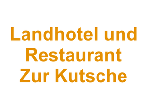 Landhotel und Restaurant Zur Kutsche Logo