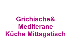 Restaurant Olympia Grichische& Mediterane Küche Mittagstisch Logo
