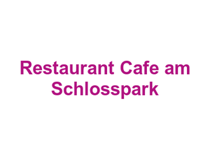 Restaurant Cafe am Schlosspark Logo