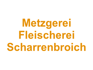 Metzgerei Fleischerei Scharrenbroich Logo
