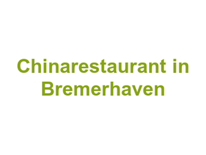 Kaiser Palast Chinarestaurant in Bremerhaven Logo