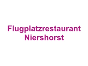 Flugplatzrestaurant Niershorst Logo