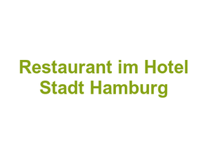 Restaurant im Hotel "Stadt Hamburg" Logo