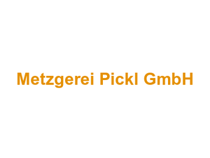 Metzgerei Pickl GmbH Logo