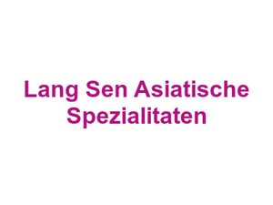Lang Sen Asiatische Spezialitaten Logo