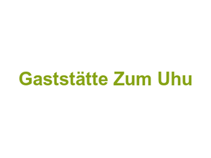 Gaststätte Zum Uhu Logo