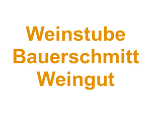 Weinstube Bauerschmitt Weingut Logo