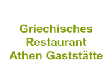 Griechisches Restaurant Athen Gaststätte Logo