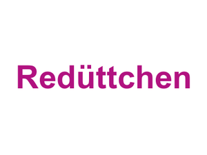 Redüttchen Logo