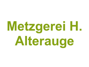Metzgerei H. Alterauge Logo