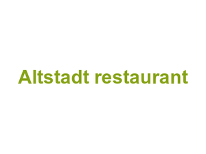 Altstadt restaurant Logo