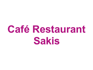Café Restaurant Sakis Logo