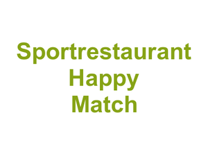 Sportrestaurant Happy Match Logo