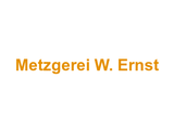 Metzgerei W. Ernst Logo