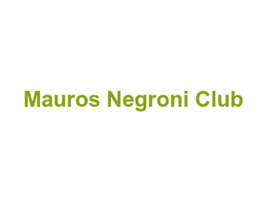 Mauro's Negroni Club Logo