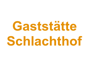 Gaststätte Schlachthof Logo