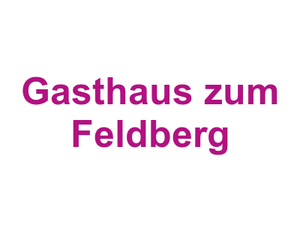 Gasthaus zum Feldberg Logo
